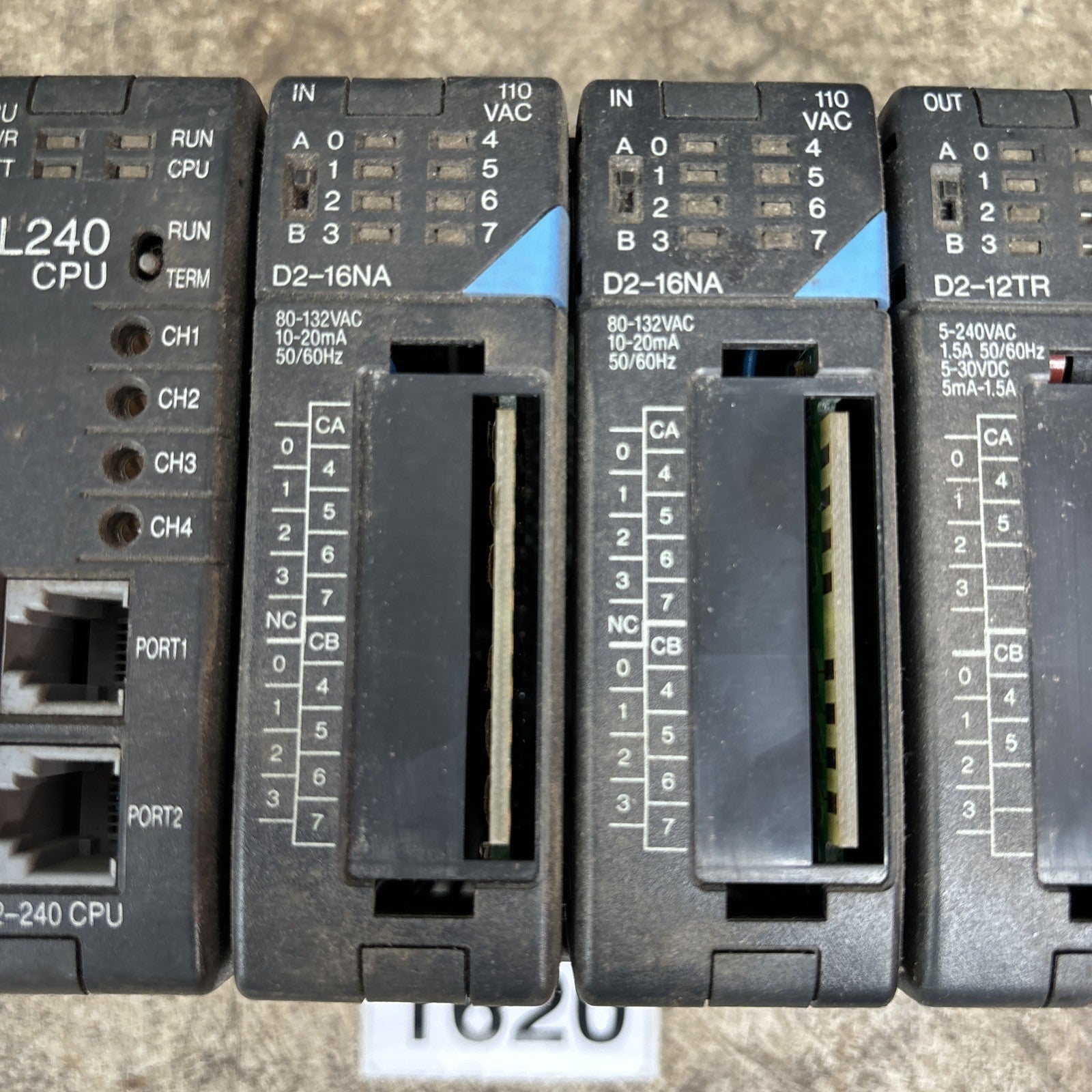 Koyo Automation Direct Logic 205 D2 06B PLC Rack Module Card Board With modules3