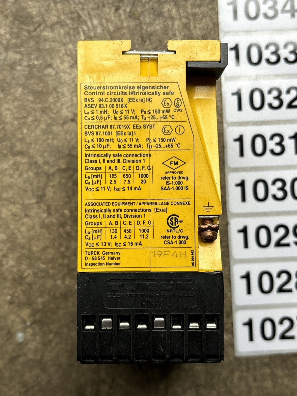 Turck MS13 22 Ex0 R Amplifier Relay , used3