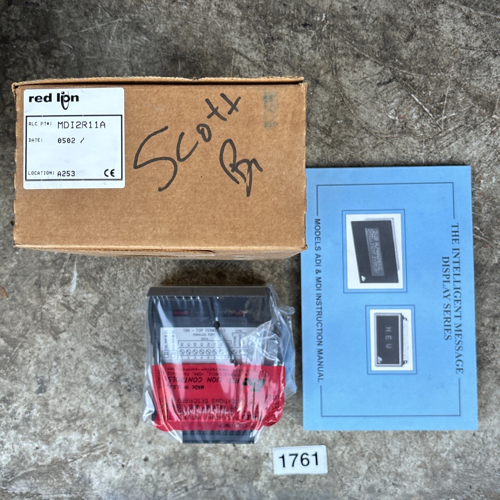 RED LION CONTROLS MDI2R11A / MDI2R11A NEW0
