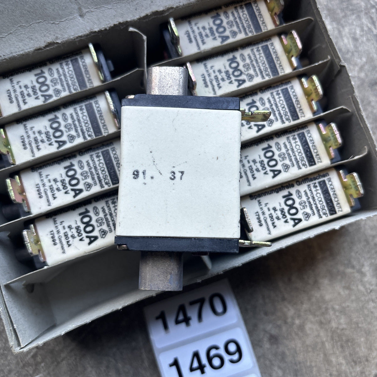 Bogenschutz NH C00SGP 100A Fuse   Box of 103