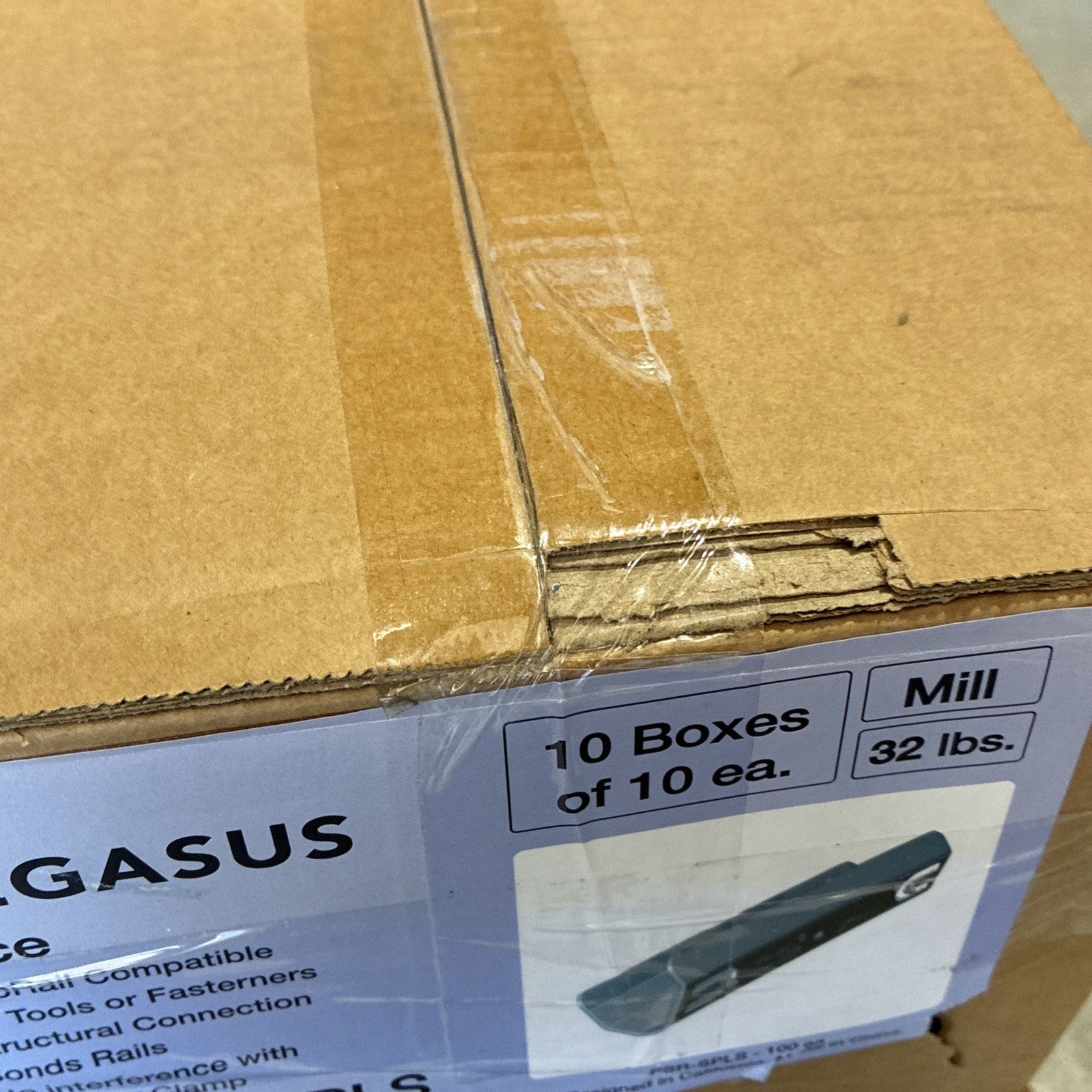 100 Pack Genuine Pegasus PSR SPLS Rail Bonded Structural Splice3