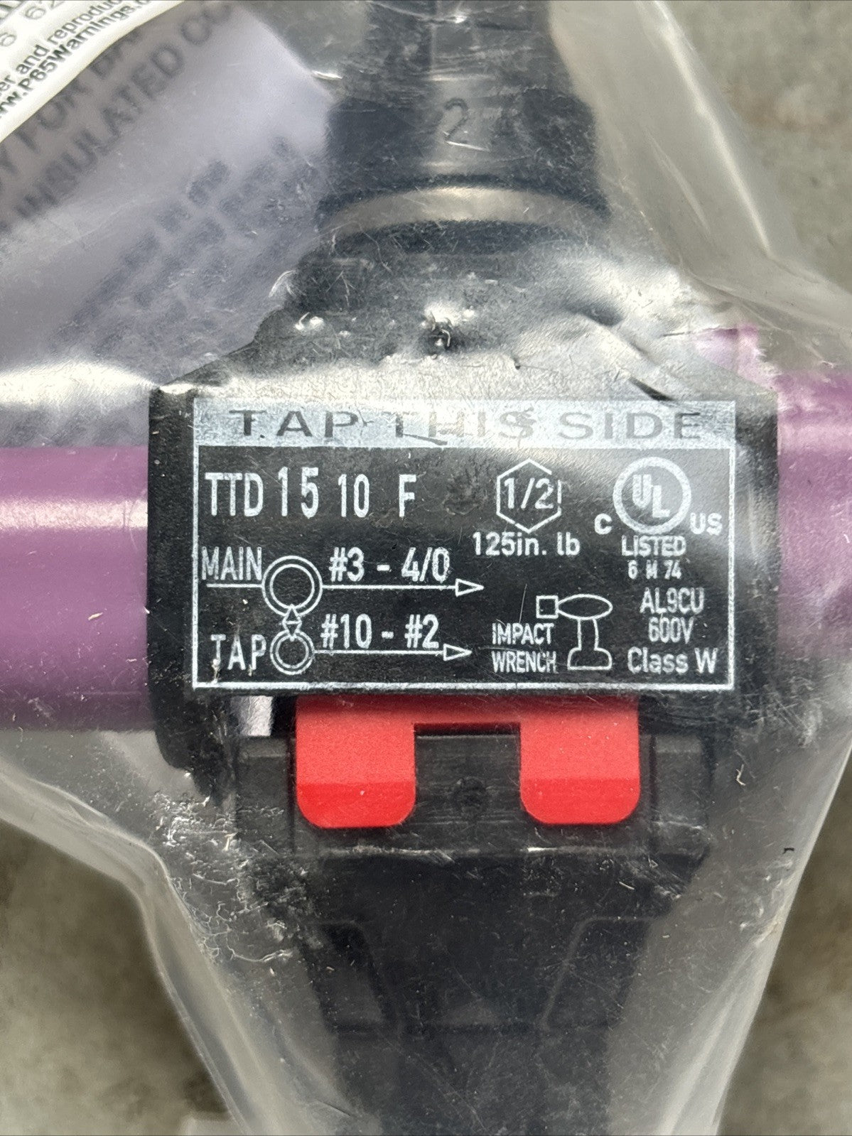 POLARIS INSULATION PIERCING CONNECT IPCS4002 4/0 3 Conductor RangeTap 2 10 Lot 33
