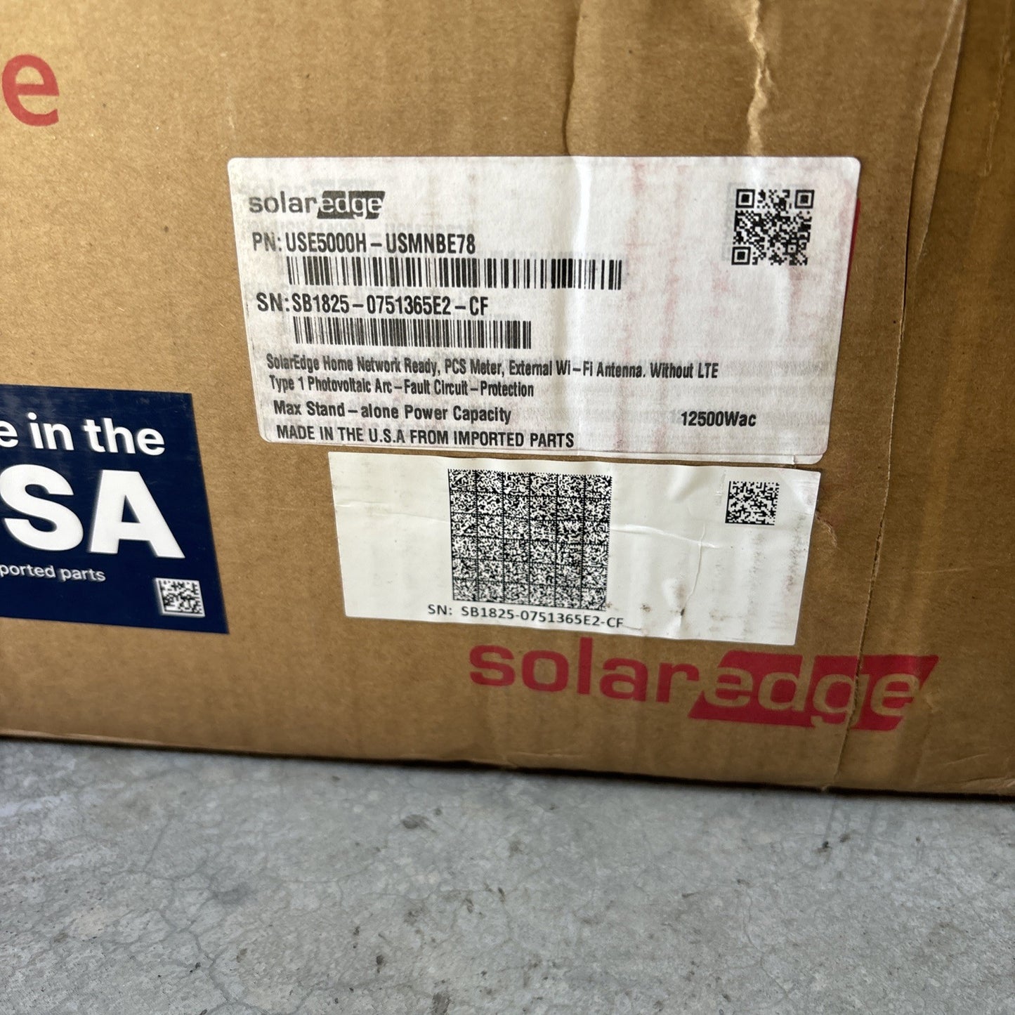 SolarEdge USE5000H USMNBE78 Home Hub Inverter, Single Phase1