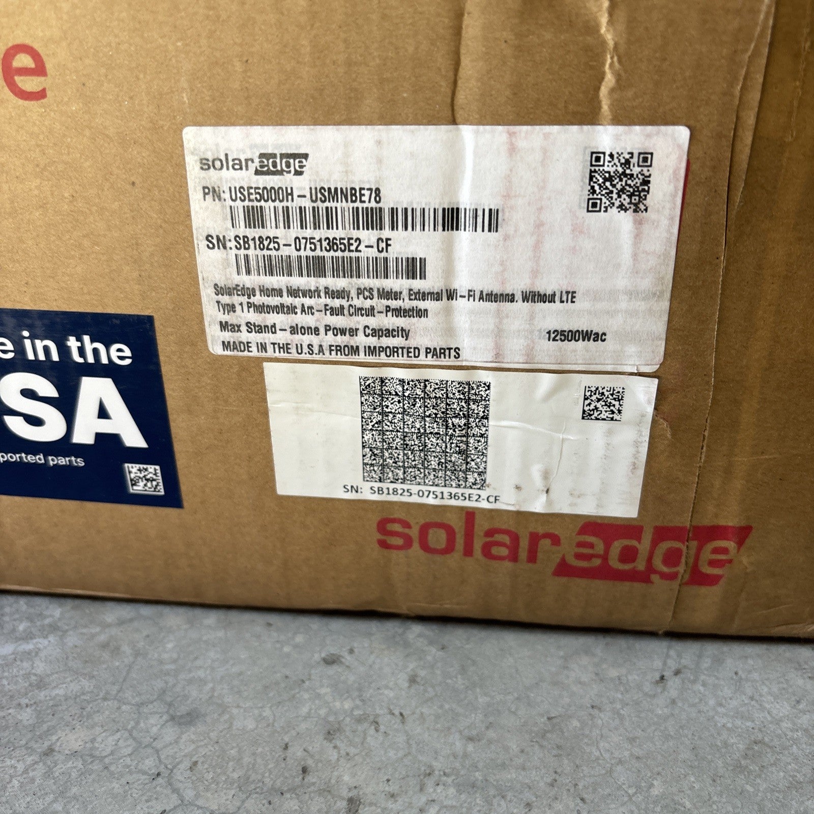 SolarEdge USE5000H USMNBE78 Home Hub Inverter, Single Phase1