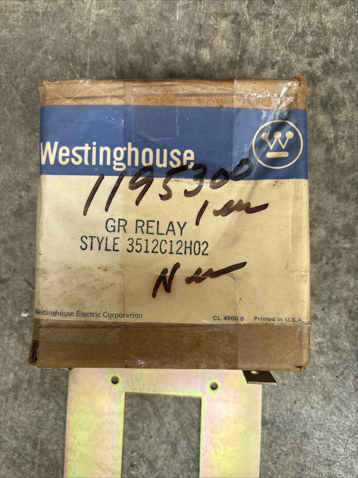 EATON CH WESTINGHOUSE 3512C12H02 GR GROUNDGUARD 33 100% ADJ TRIP RELAY P34953