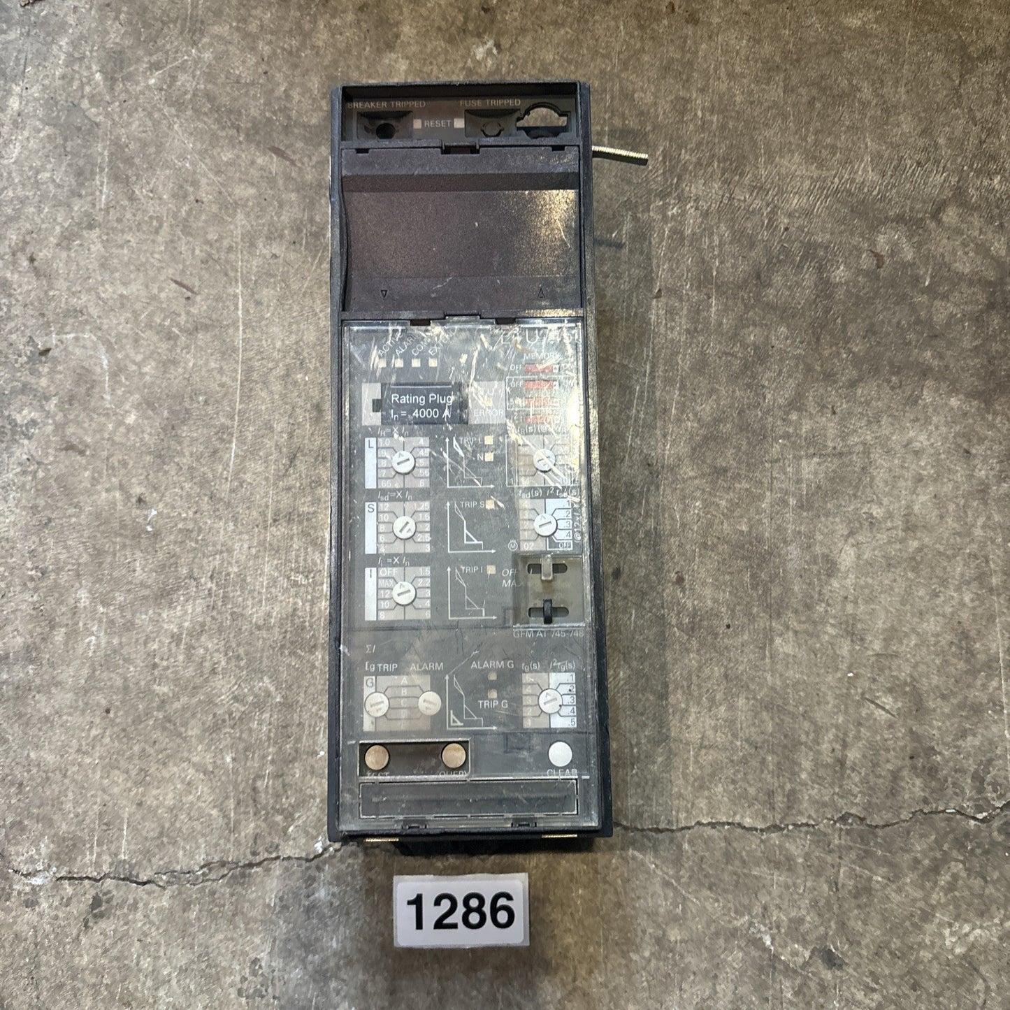Siemens WLETU745 Circuit Breaker Trip Unit0