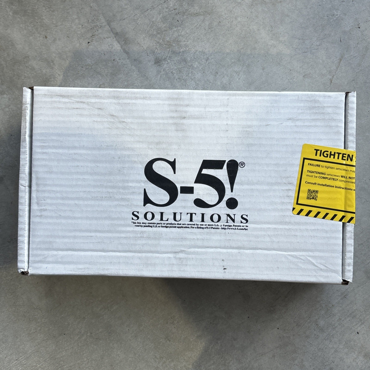 S5! S 5 T S5 SEAM CLAMP "T" Master Box Qty 301