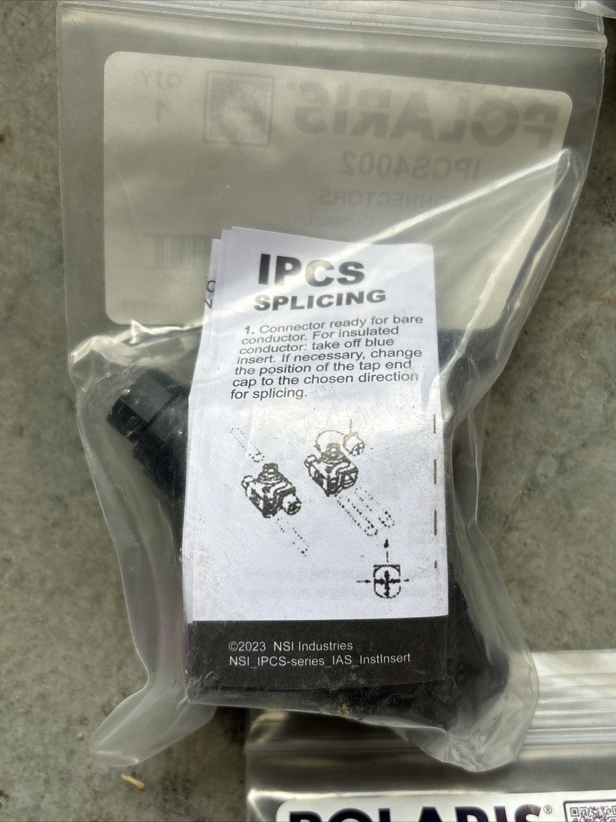 POLARIS INSULATION PIERCING CONNECT IPCS4002 4/0 3 Conductor RangeTap 2 10 Lot 32