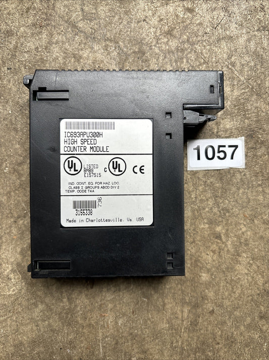 GE Fanuc IC693APU300H High Speed Counter Module 5/12/24VDC0