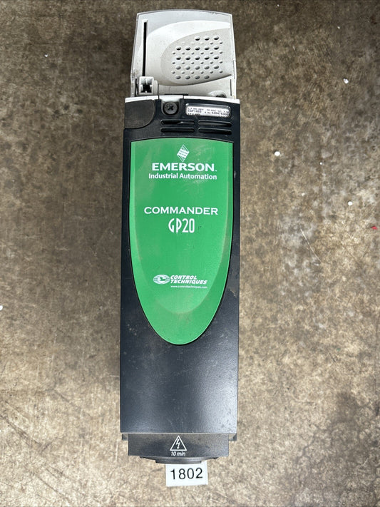 EMERSON CGP1403 SERVO AMPLIFIER0