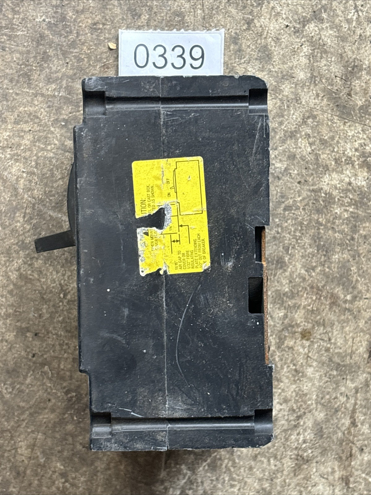 FHL36020 Square D Circuit Breaker 3 Pole 20 Amp 600V 4