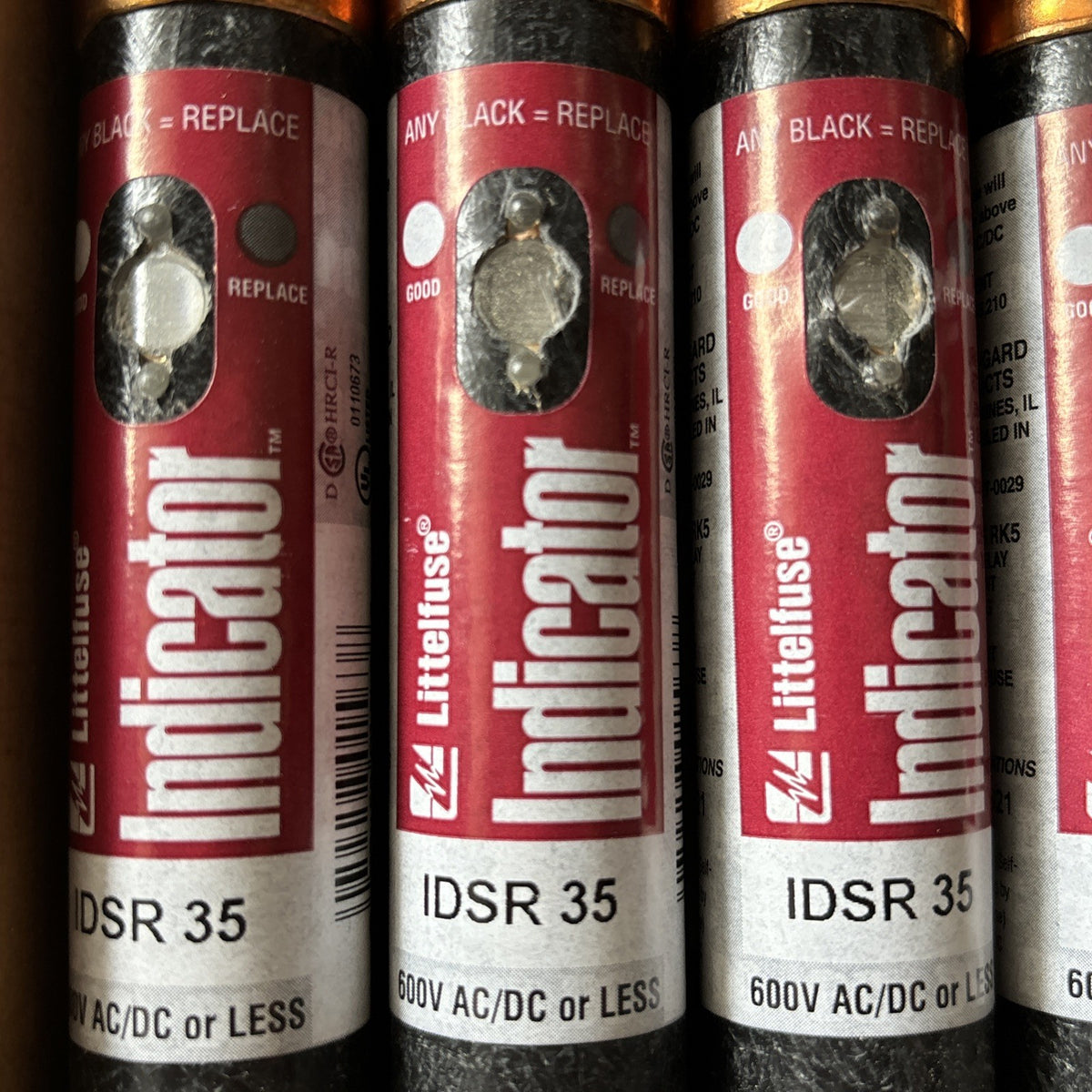 New Case of 10 Littelfuse IDSR 35 Class RK5  Fuses 35A 600V3