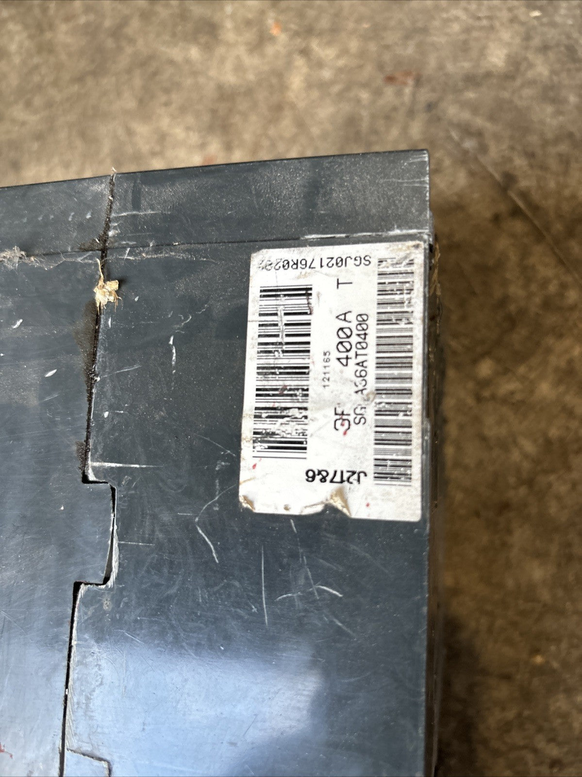 GE Spectra SGLA36AI0400 Circuit Breaker 400Amp 600VAC6