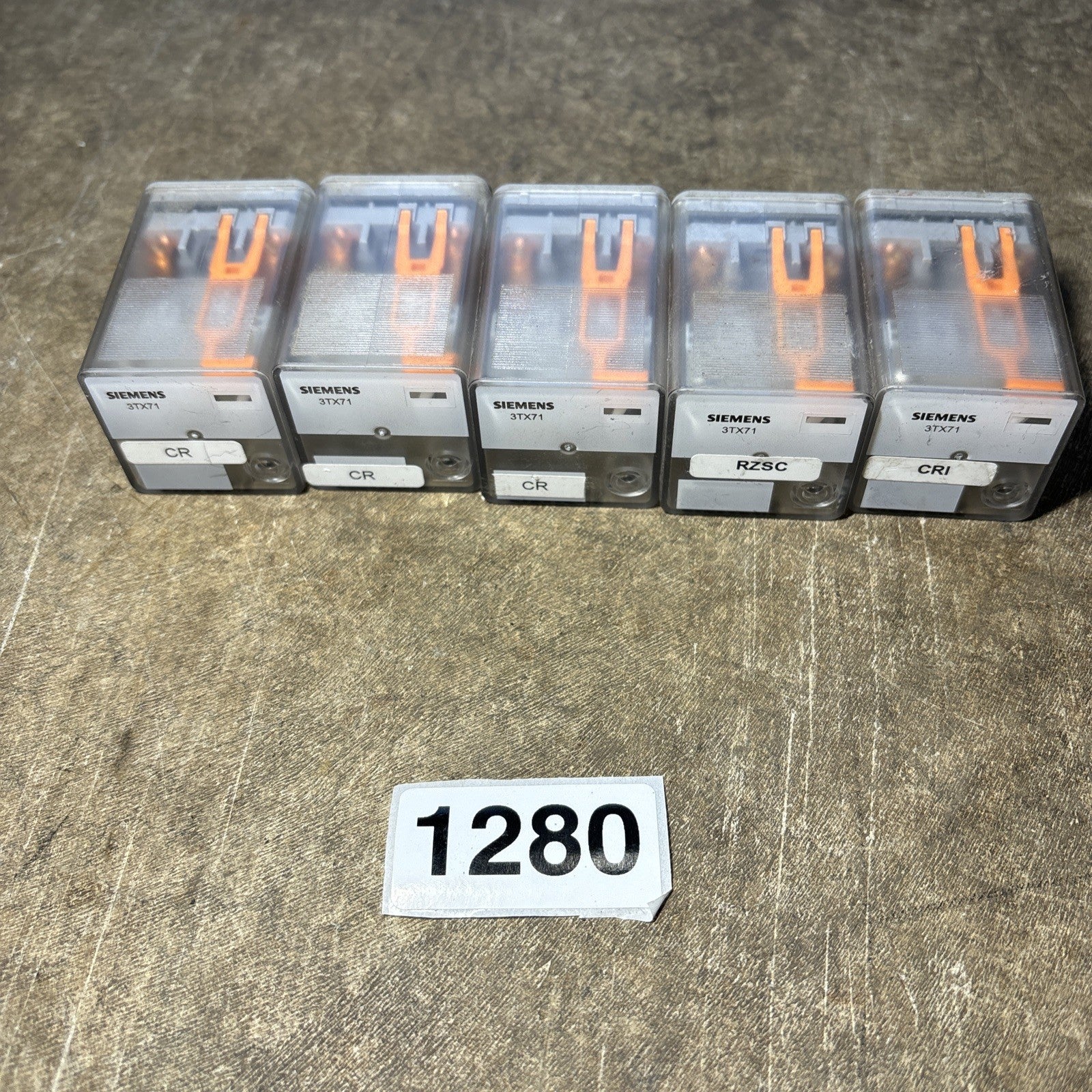 SIEMENS 3TX7112 1DF13C / 3TX71121DF13C Used, Good Working Lot Of 53
