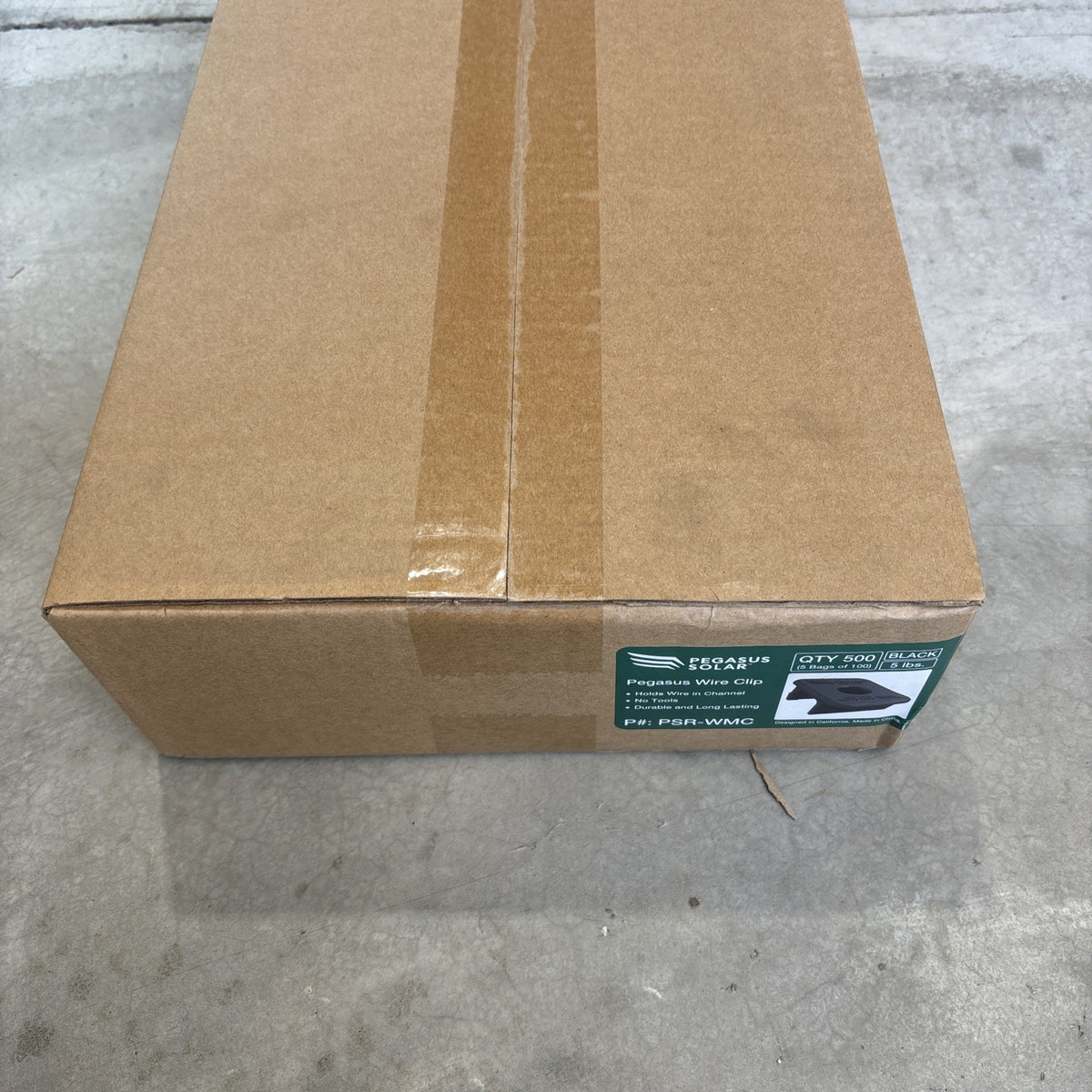 New Box of 500 Pegasus Wire Clip PSR-WMC (5 Boxes Of 100)0