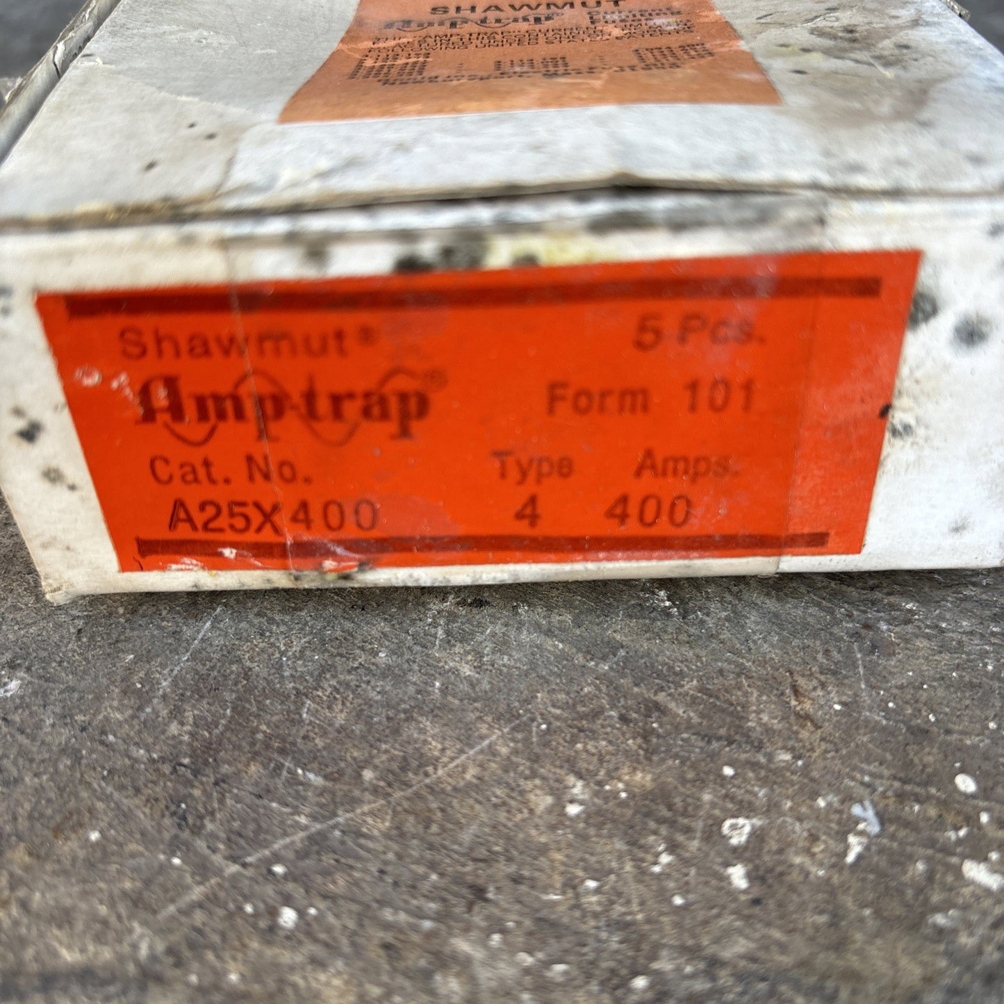 1 Box of 5 Shawmut A25X400 Fuses NEW4