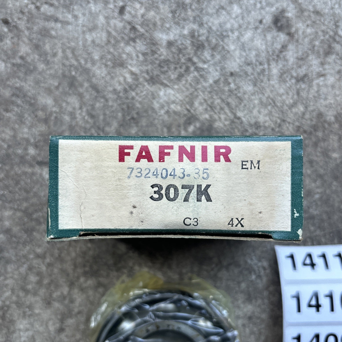 FAFNIR #307K, Medium Round Bore Radial Deep Groove Ball Bearing1