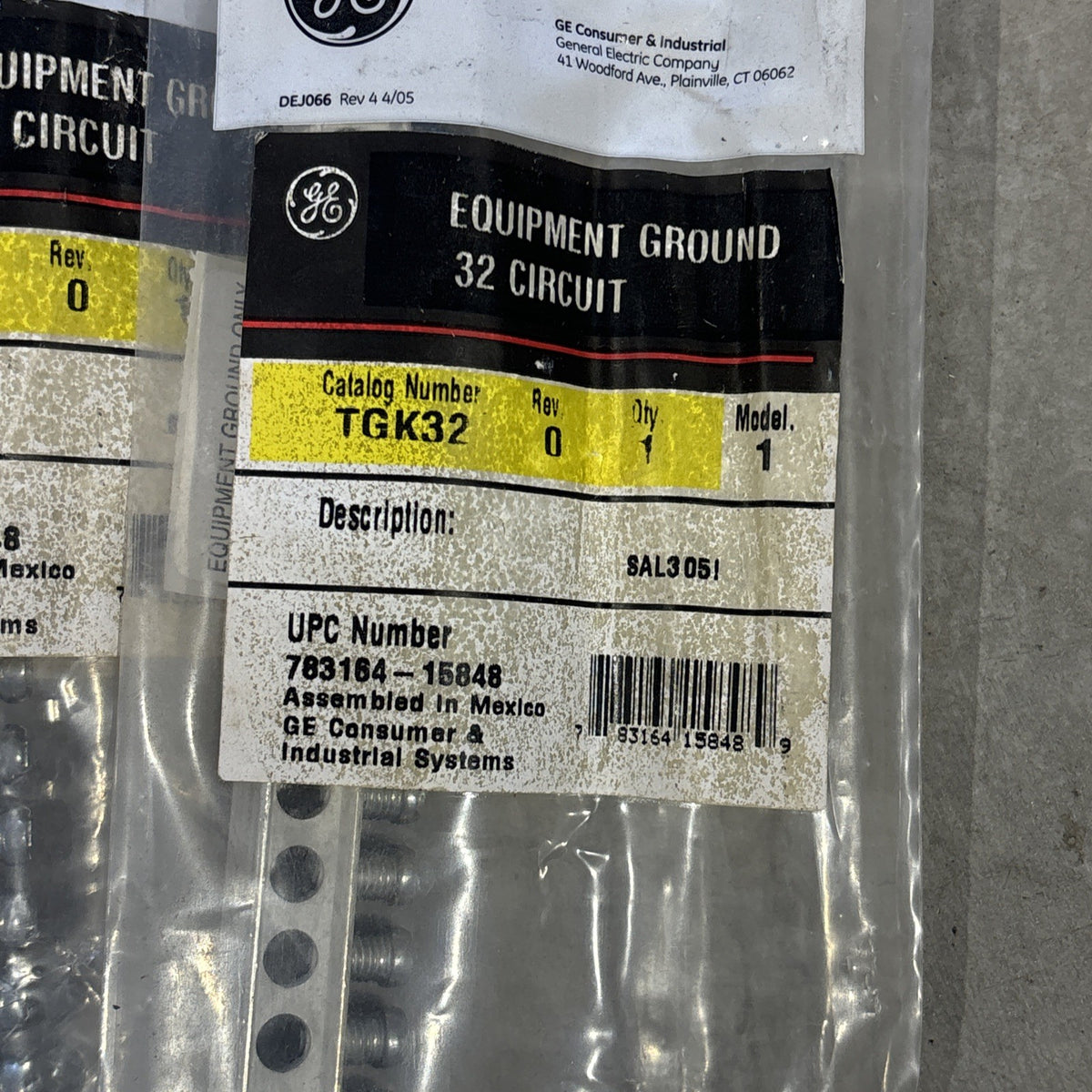 Ge, General Electric TGK32 Equip Ground Kit, 32 circuit, lot of 111