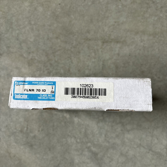 Littlefuse FLNR70ID 70 Amp 250Vac Time Delay Fuse New Case Of 50