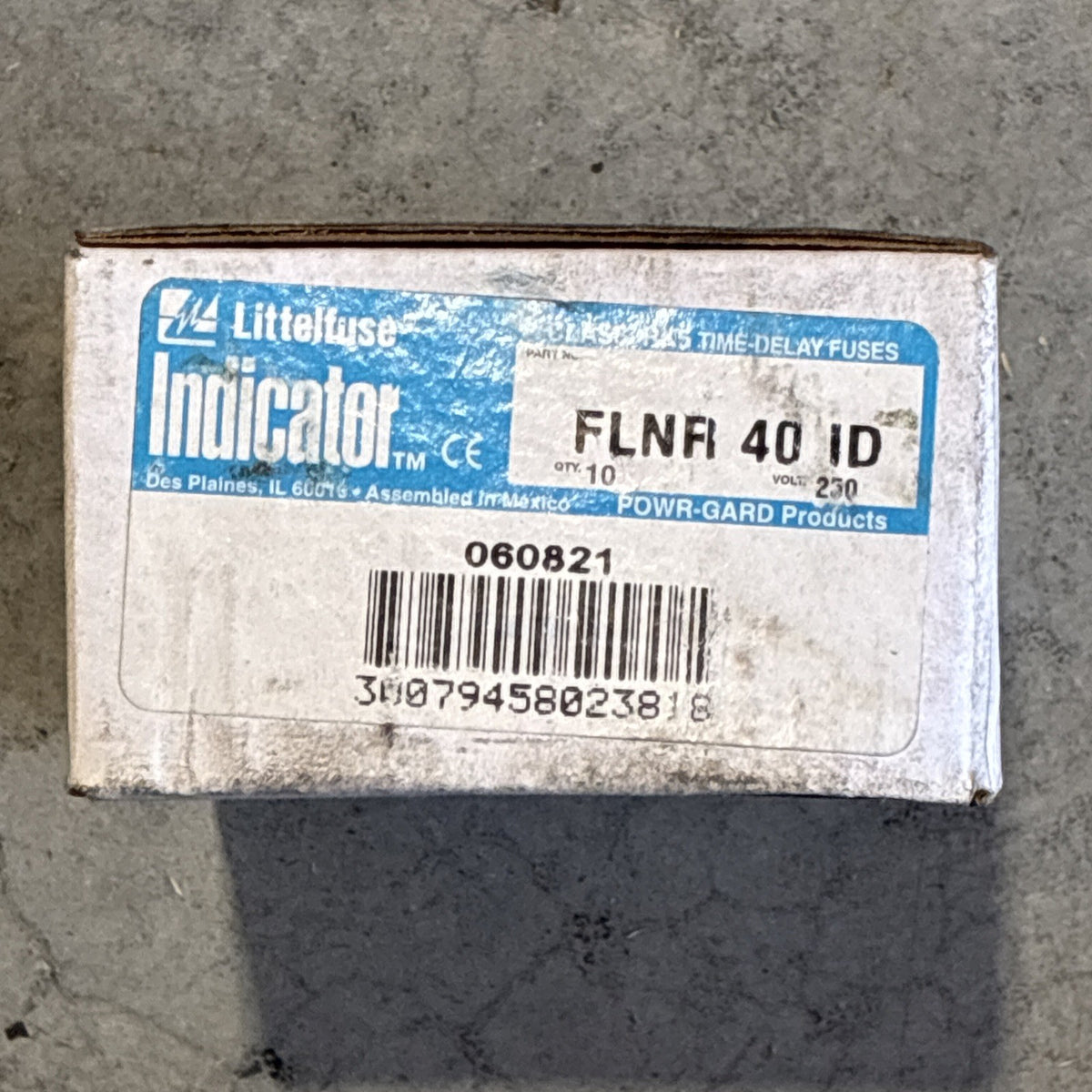 LITTLE FUSE  FLNR 2 8/10  250 VAC SLO BLO FUSE  (LOT OF 10)0
