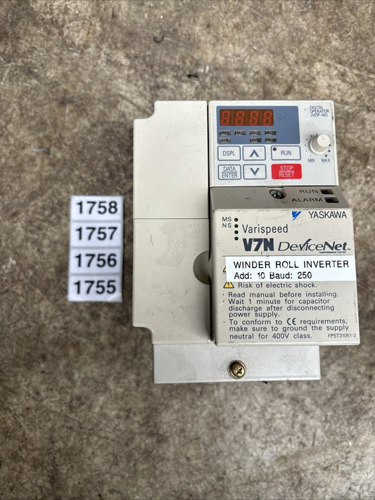YASKAWA CIMR V7DT21P5 INVERTER 1.5KW GOOD0