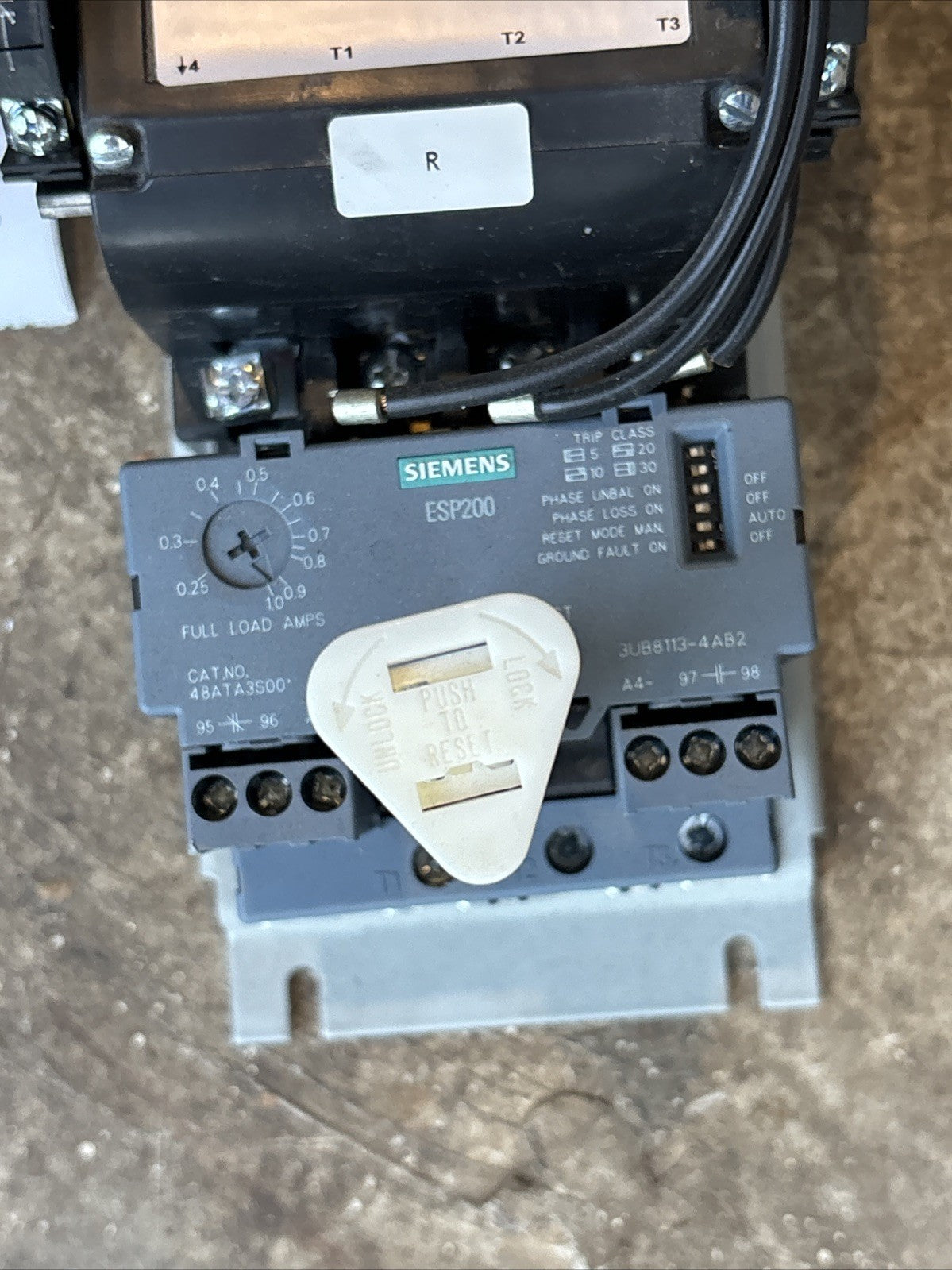 Siemens Motor Starter Size 1 Reversing 22DU+32A*E6 120 Volt Coil2