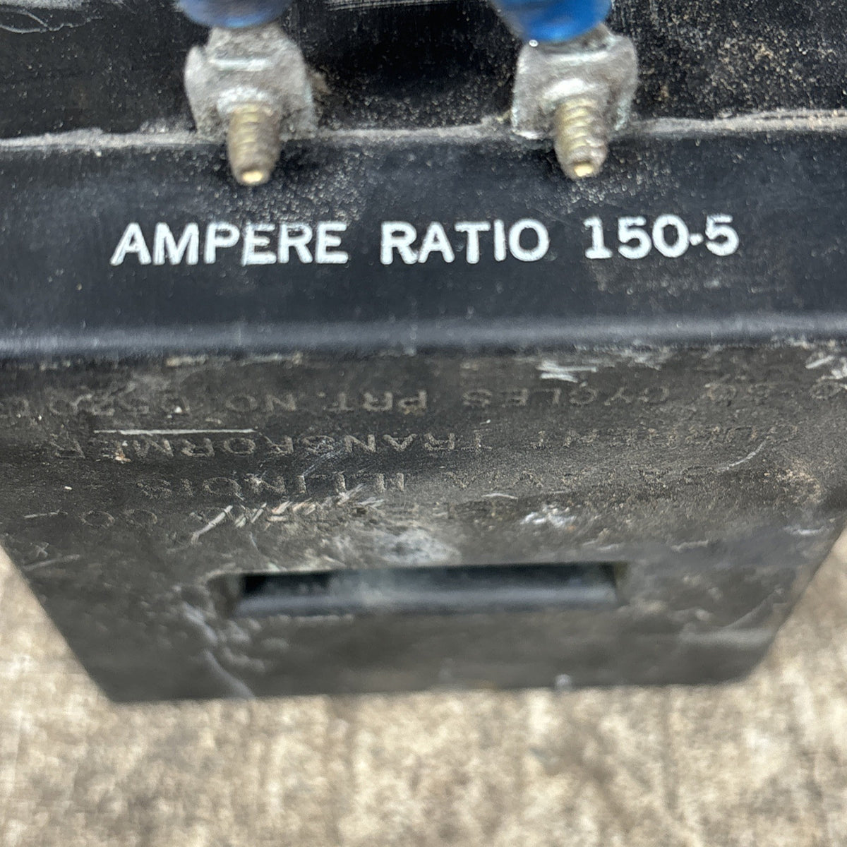 Furnas Electric D52073 Current Transformer 300:5 Ampere Ratio 50 60 Cycles3