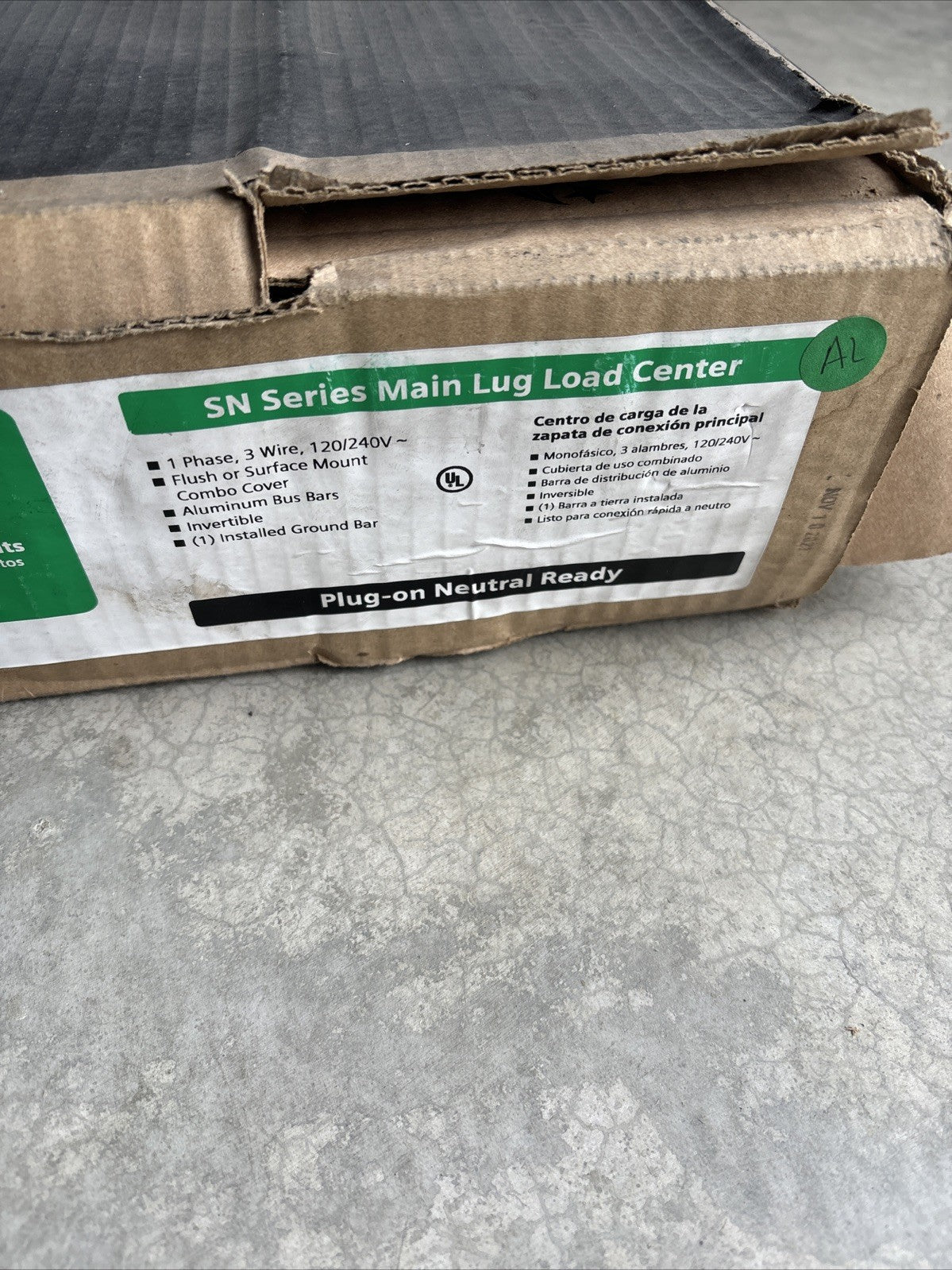 Siemens SN2424L1125 Main Lug Load Center 125A 1 Phase 120/240V2