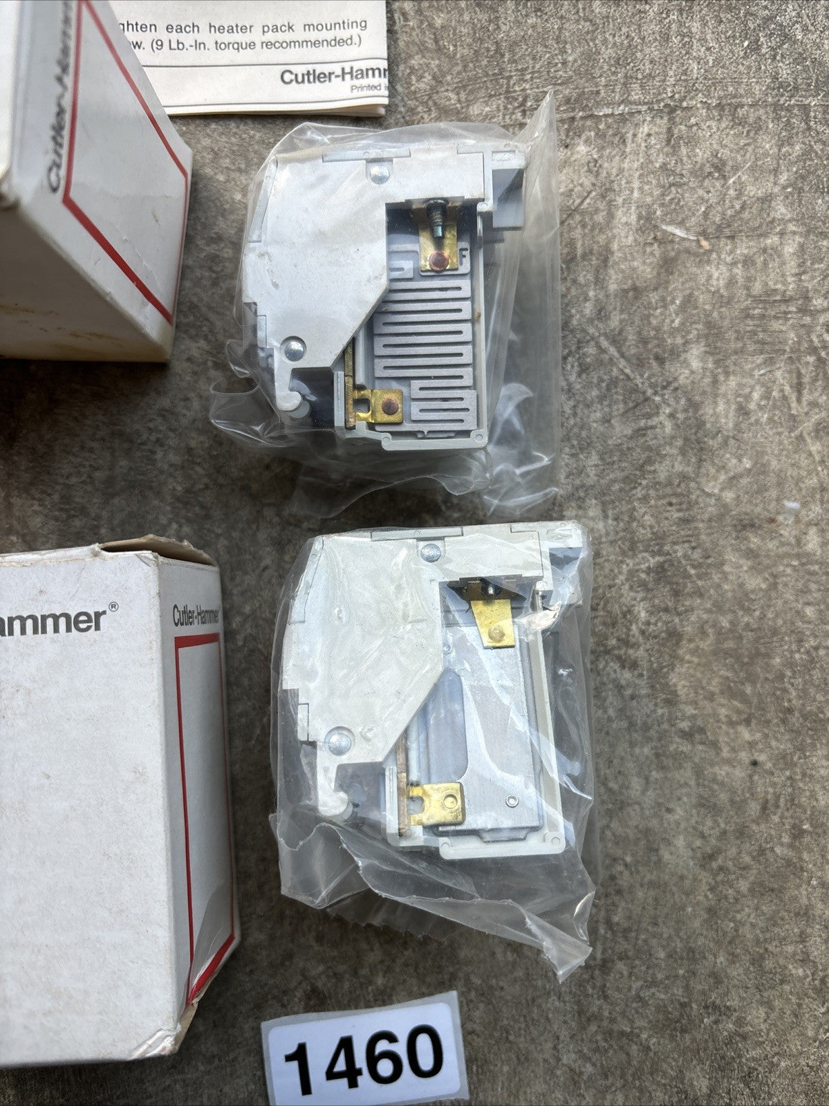 Cutler Hammer Freedom Series Heater Pack H2006 3 2.05 3.03 AMP 2 Boxes Of 33