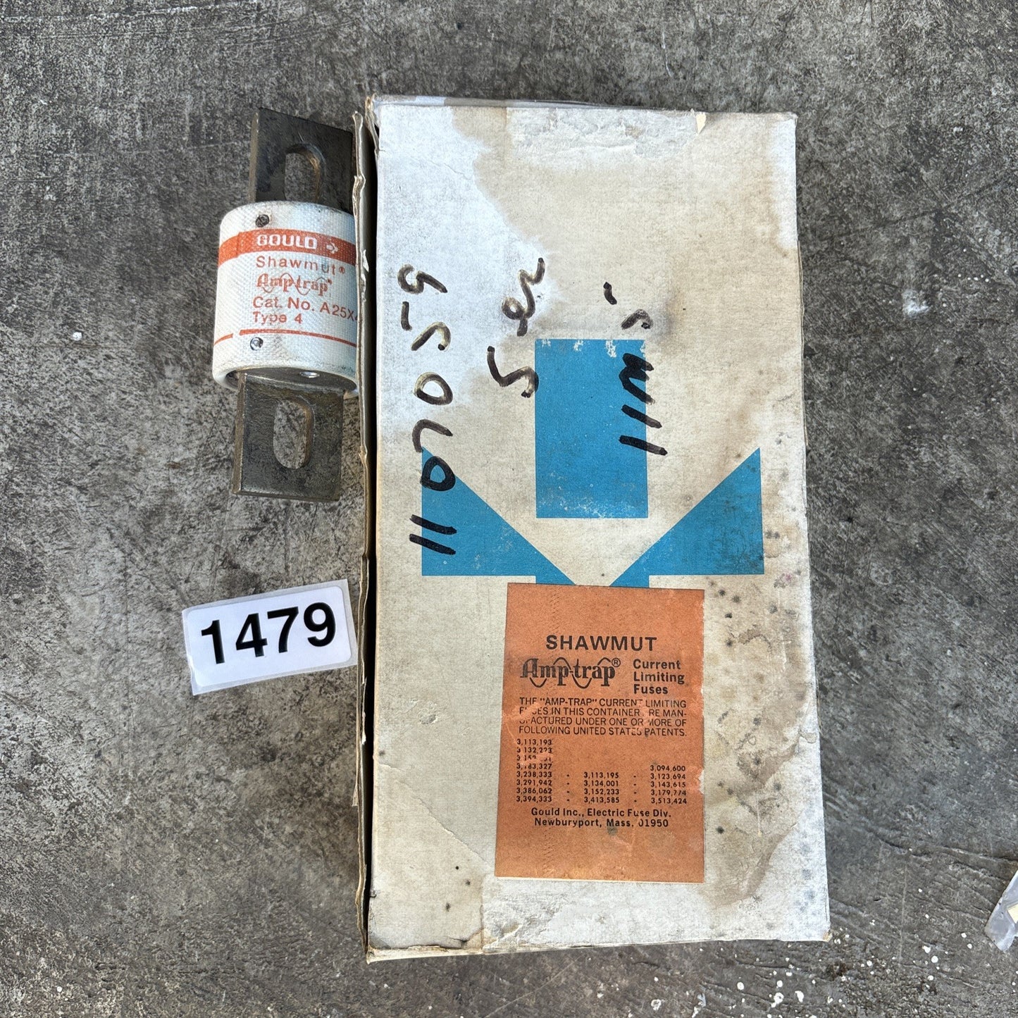 1 Box of 5 Shawmut A25X400 Fuses NEW0