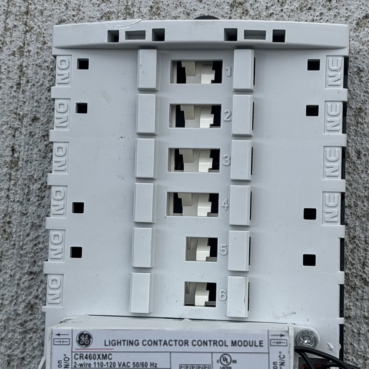 GE CR460B CR460XMC Lighting Contactor 24VAC Mechanically Held Control Module2