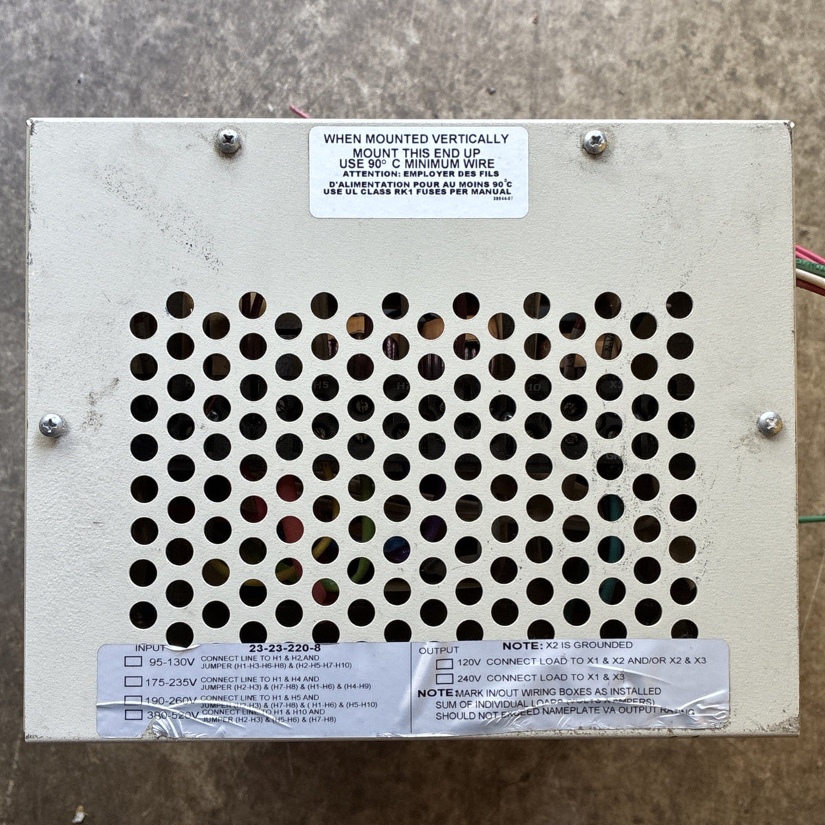 EMERSON 23 23 220 8 / 23232208 USED GOOD (FREE SHIPPING)2