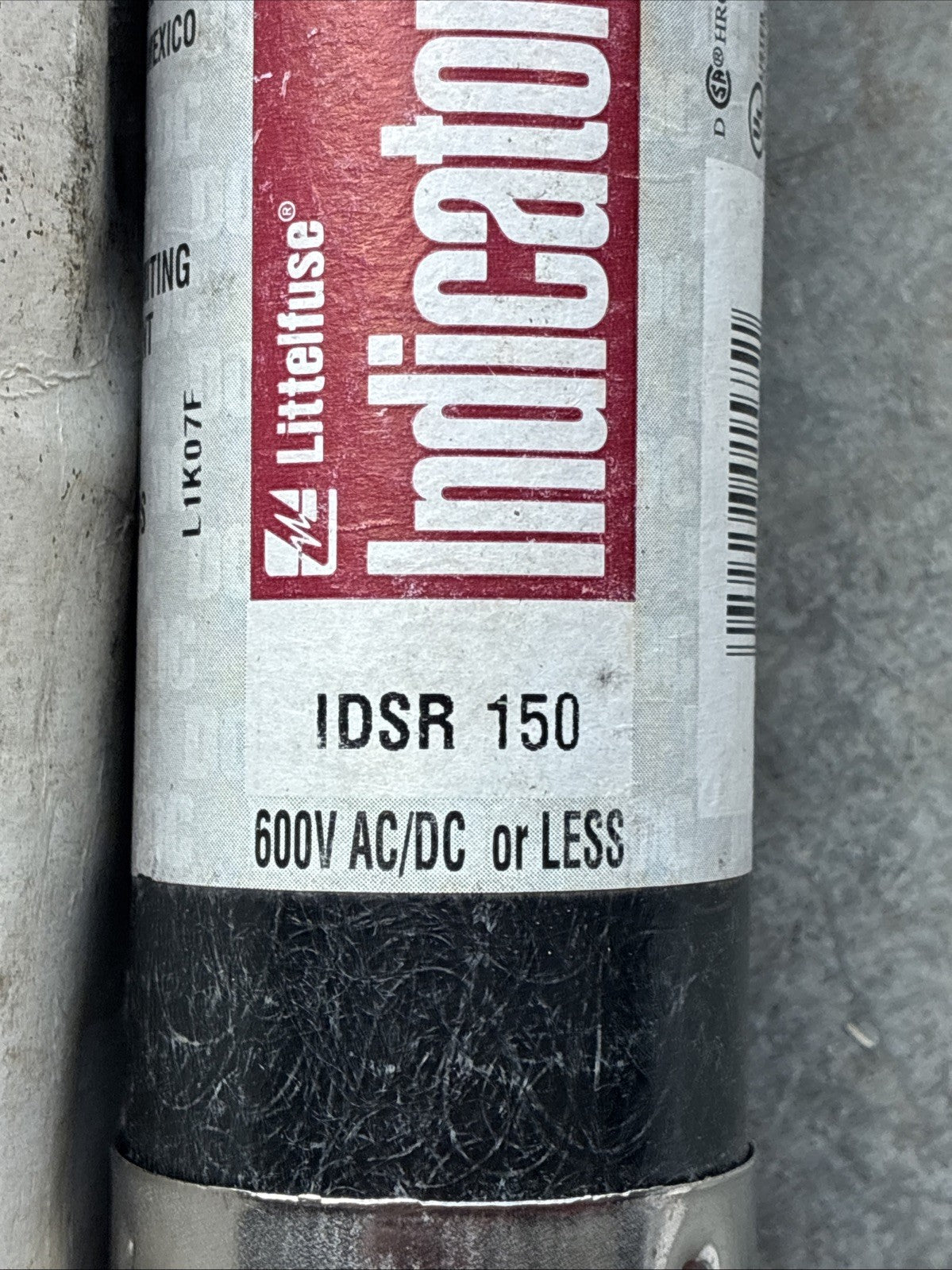 New Littelfuse IDSR 150 Amp Fuse Indicator FRS R 150 600 Volts New1