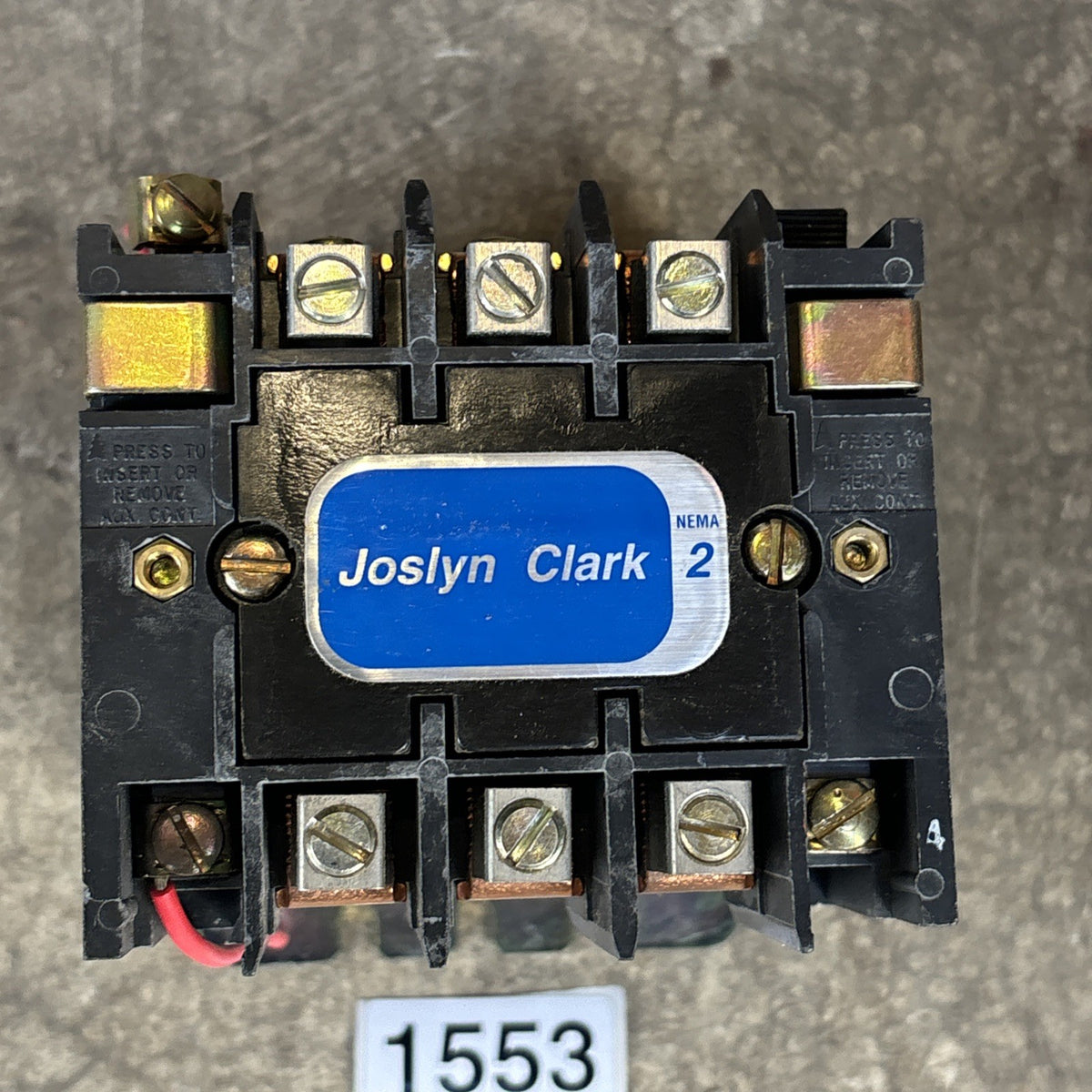 JOSLYN CLARK,T77U032,SIZE 2 CONTACTOR 50A 600V1