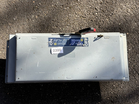 Square D QMB224 Fusible Panelboard Switch 200 Amp 2 Pole 240 Vac0