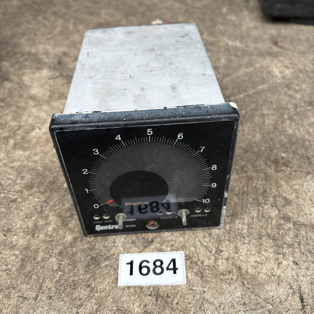 Gentran GT409D 6BA8 10M Digital Pressure Monitor/indicator Gauge0