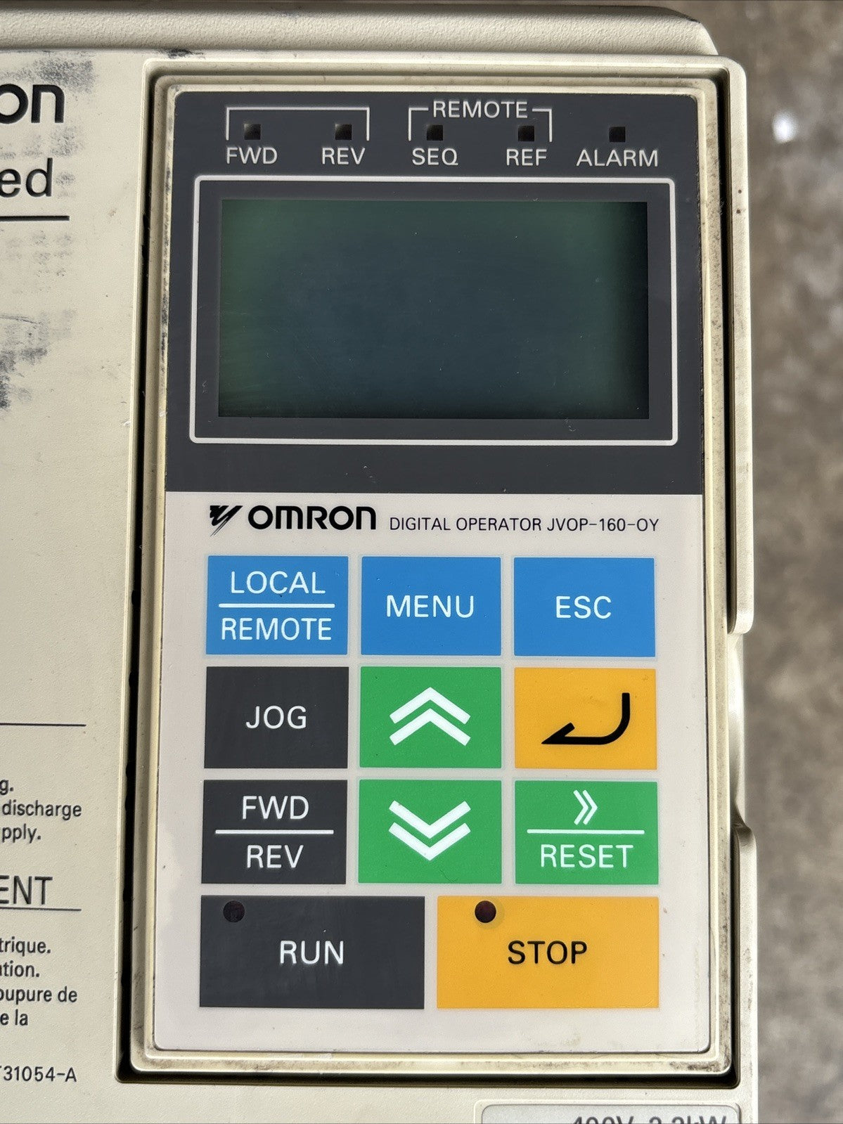 OMRON CIMR F7Z45P5 VARISPEED F7 DRIVE USED, GOOD2