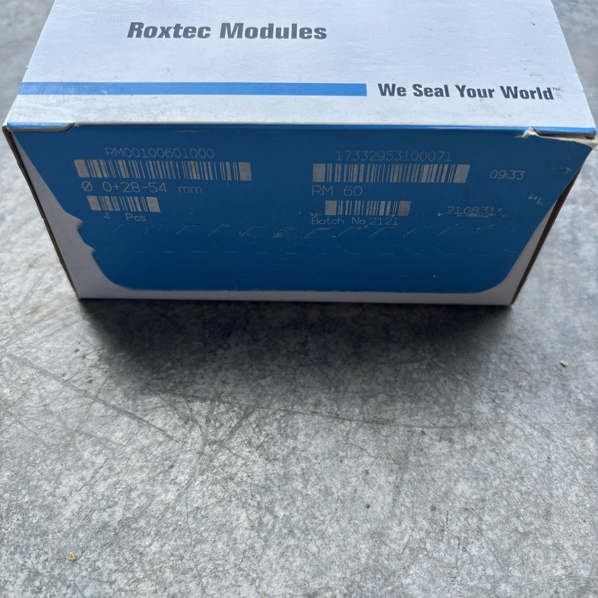 Roxtec Modules RM 60 Qty 4 Cable Entry Sealing System Peel Away RM001006010002