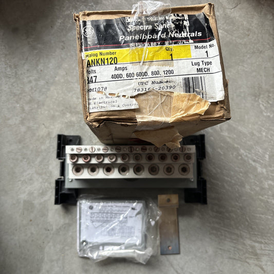 GE General Electric ANKN120 347V Panelboard Neutrals Kit w/Hardware (New)0