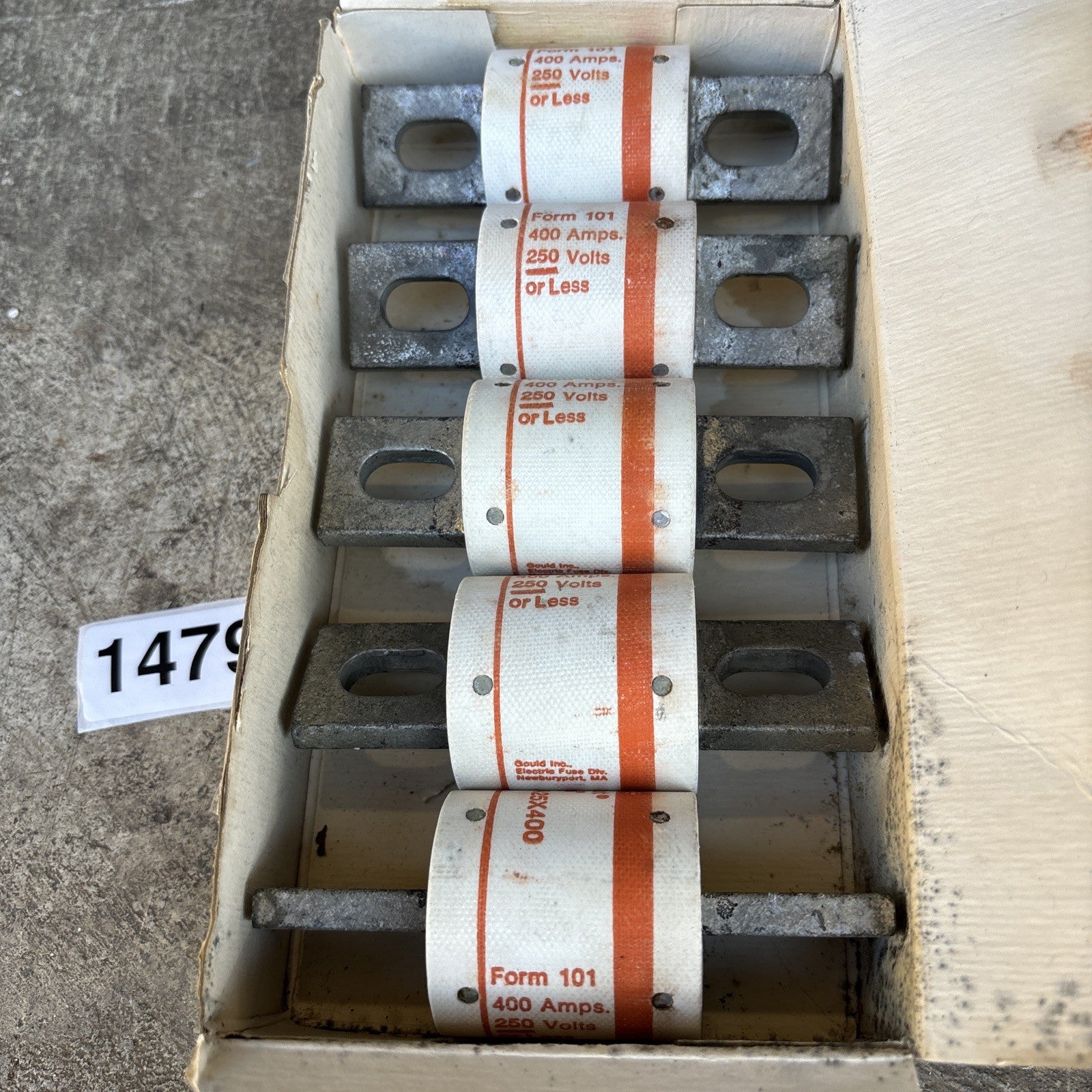 1 Box of 5 Shawmut A25X400 Fuses NEW1