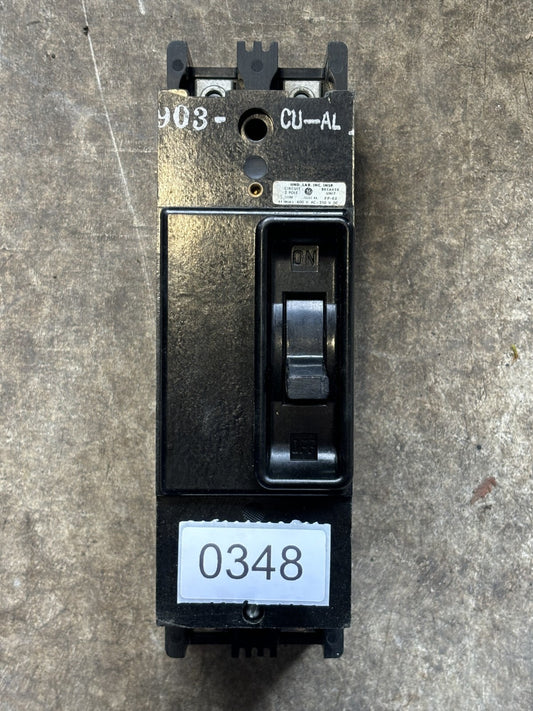 General Electric TF126020 Circuit Breaker 20 Amp 2 Poles 600 Vac0