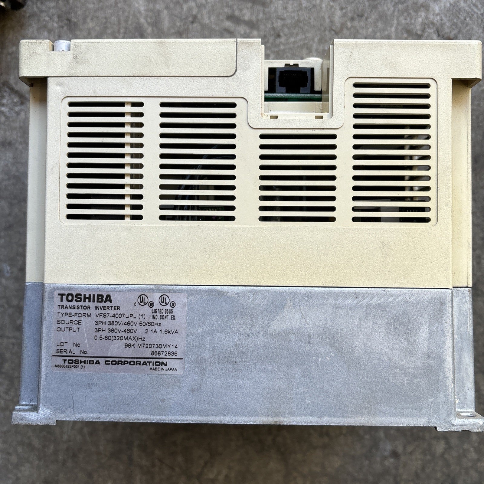 TOSHIBA VFS7 4015UPL (1) DRIVE6