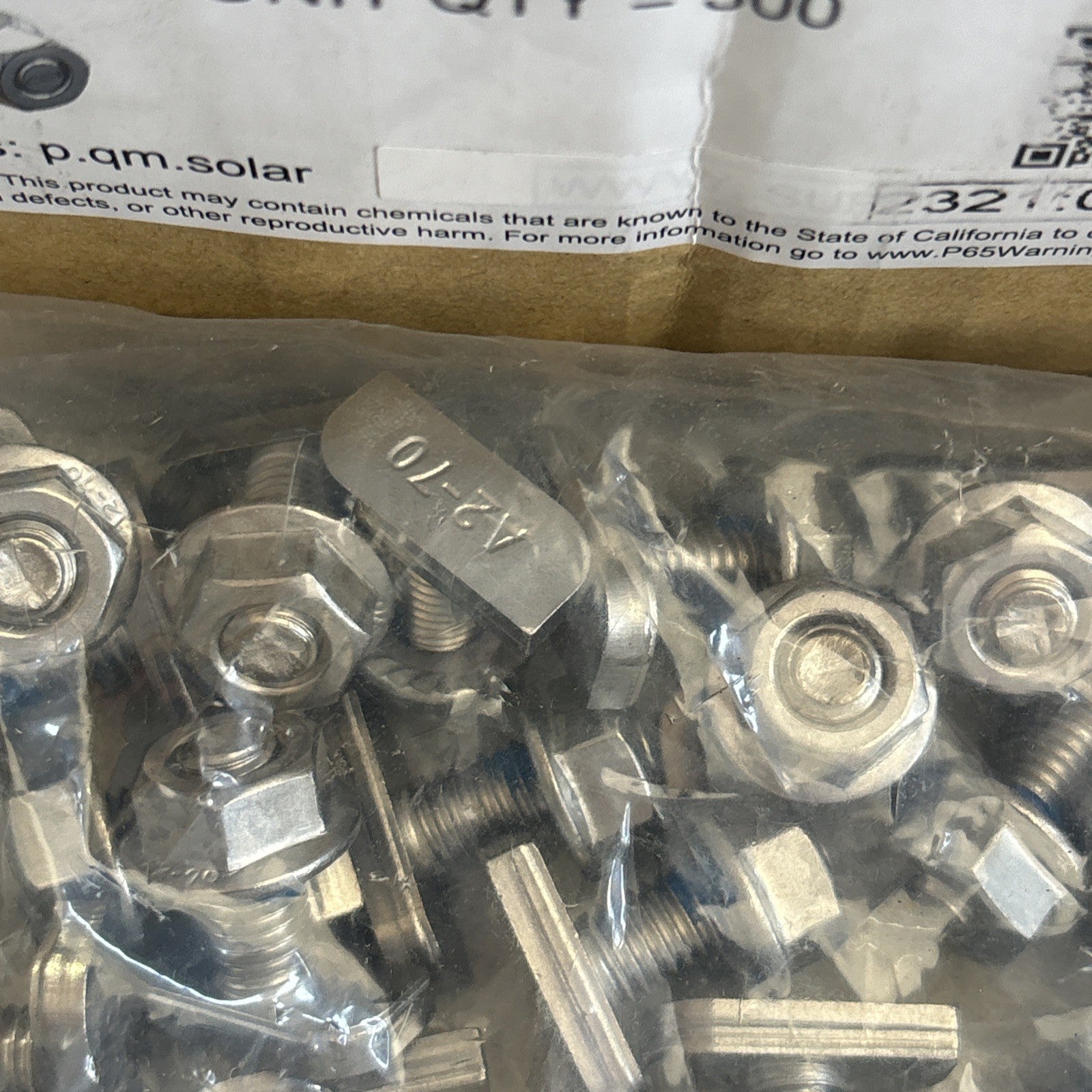 Quick Mount PV QMR TB20P A 300  T Bolt Solar Mounting Hardware New Case Of 3004