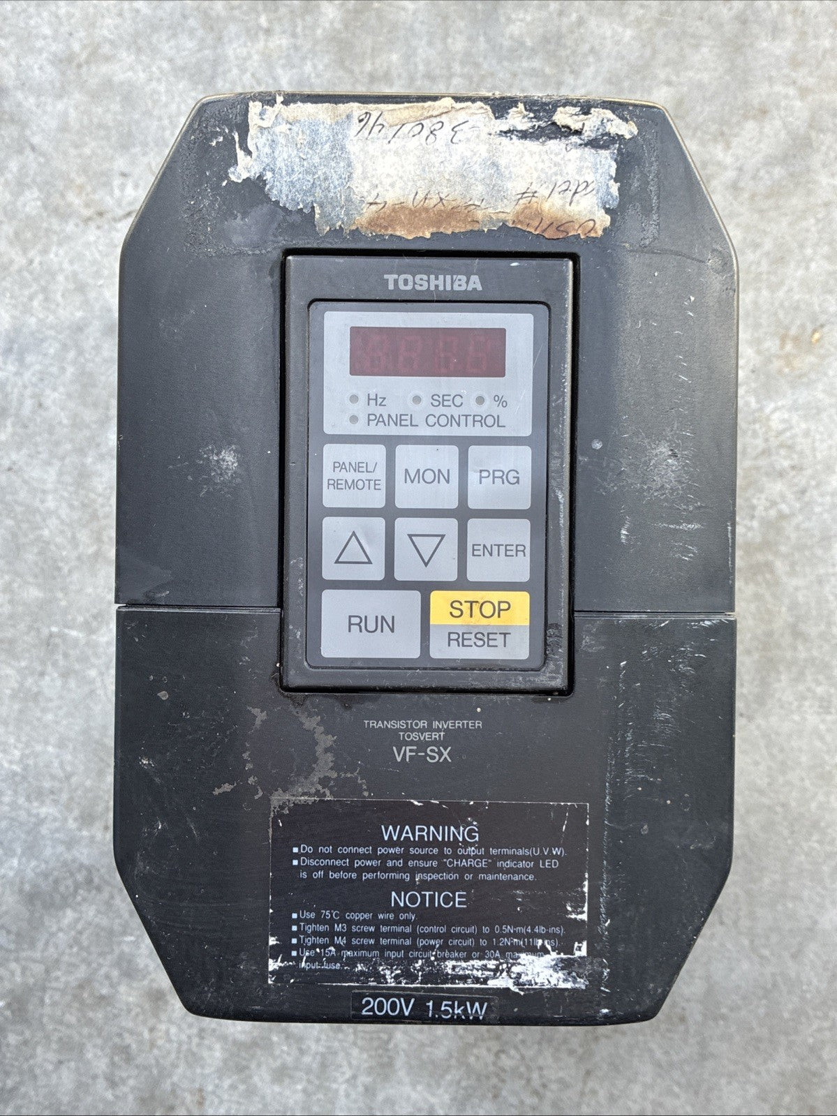 TOSHIBA VFSXN 4037UP / VFSXN4037UP Used Good0