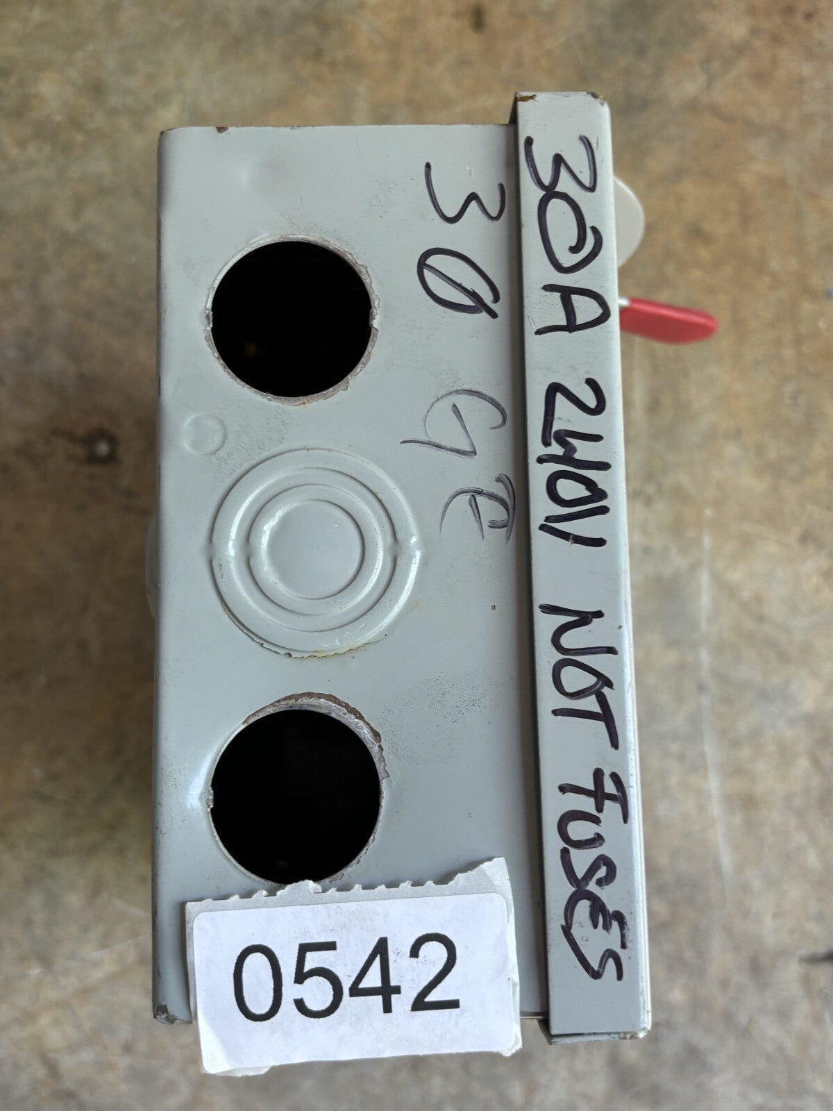 General Electric TGN3321 General Duty Safety Switch 30 Amp 240 Vac6