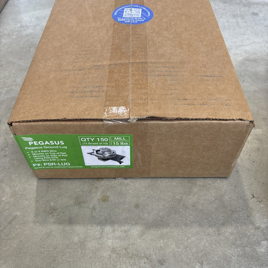 New Box of 150 Pegasus Ground Lug PSR-LUG (15 Boxes Of 10)0
