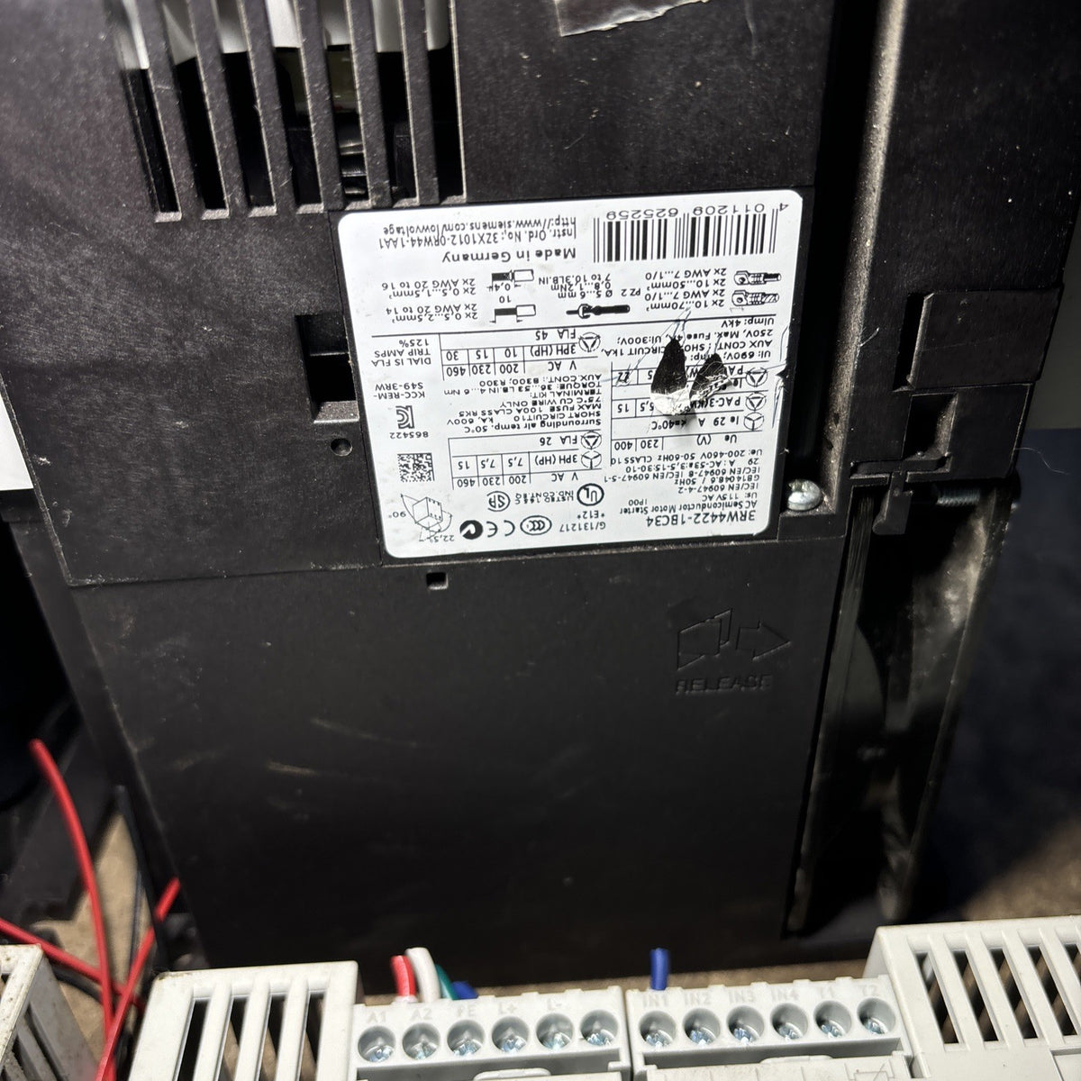 SIEMENS 3RW4422 1BC34 DRIVE Lot Of 3 Read8