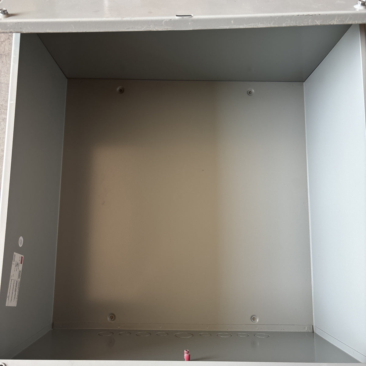 Nvent Hoffman A24R2412 Enclosure Type 3R 24x24x12 No Knockouts Box3