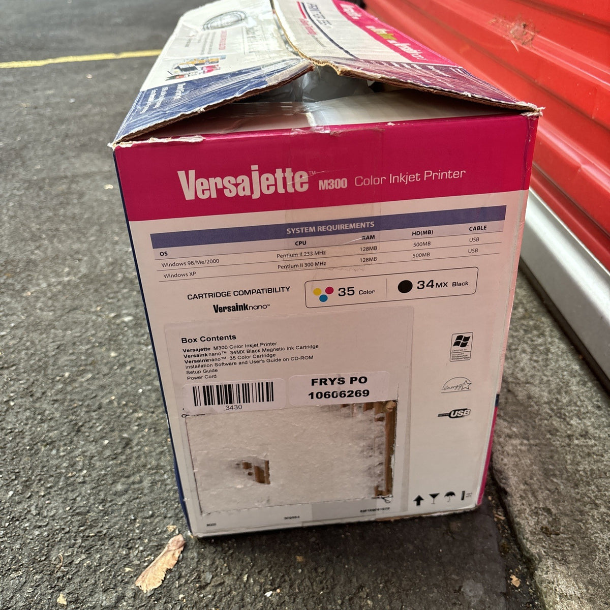 VersaJette M300 printer new in box, NO OS1