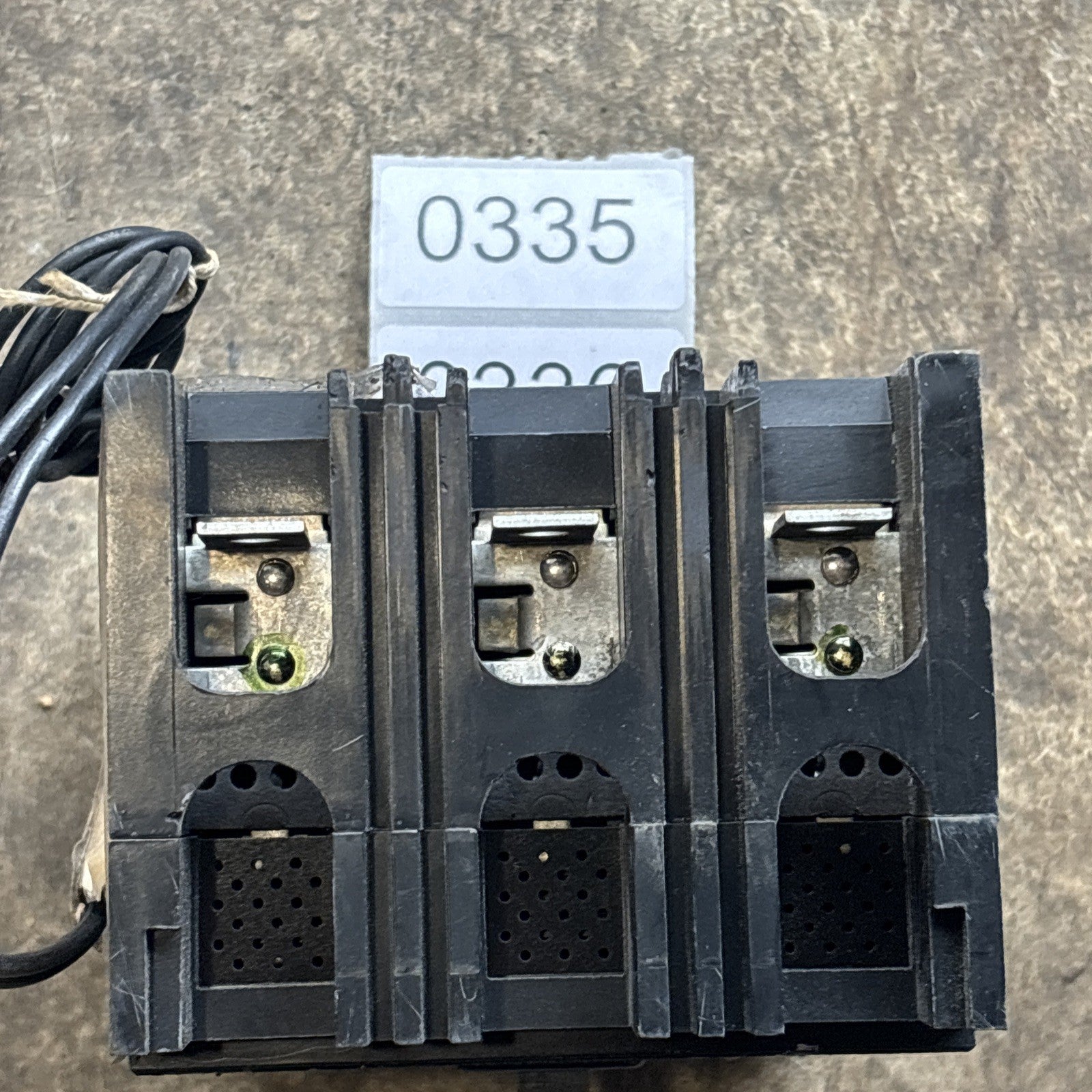 Westinghouse MCP23480CR 50 A Motor Circuit Protector Breaker 3 Pole 600 VAC Used5